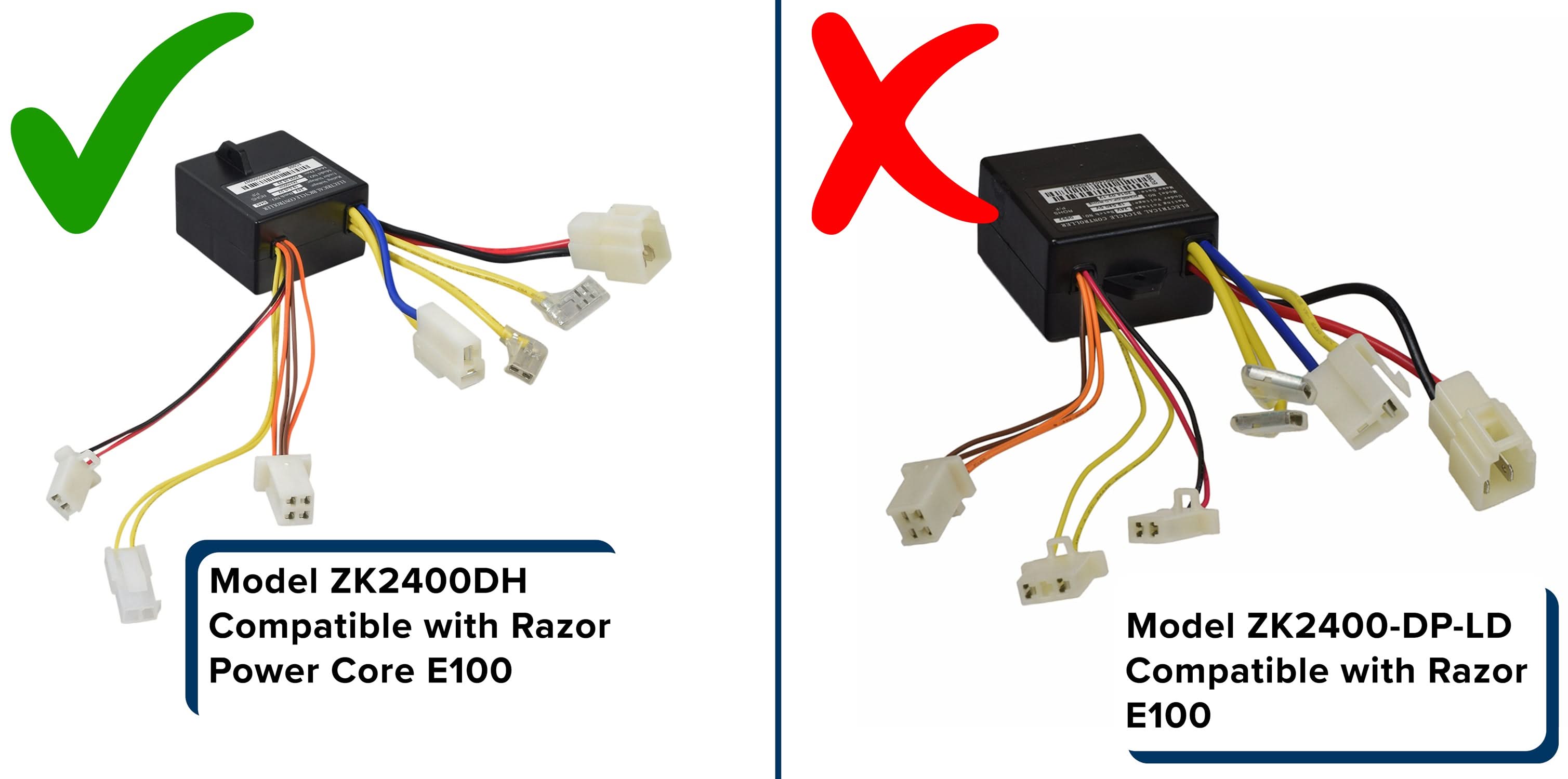 razor scooter electric bicycle controller ZK2400DH Control Module for the Razor Power Core E100