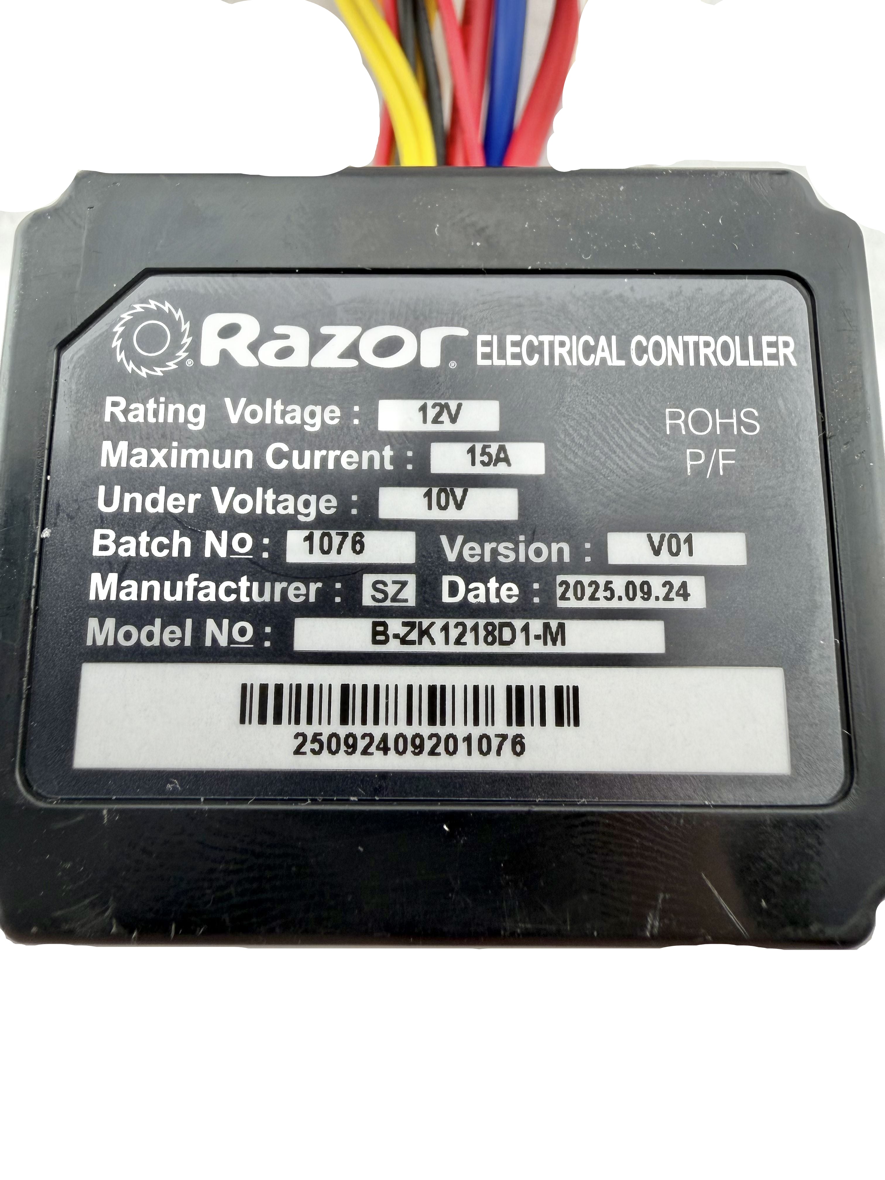 B-ZK1218D1-M Control Module for the Razor SX125 McGrath Dirt Bike (V6+)