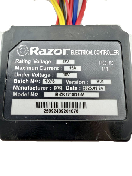 B-ZK1218D1-M Control Module for the Razor SX125 McGrath Dirt Bike (V6+)
