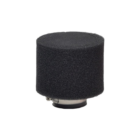 35 mm Intake Foam Air Filter for 110cc - 125cc ATVs, Dirt Bikes & Pit Bikes; features a black cylindrical foam filter with a silver metal base.