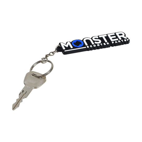 Key for the Golden Technologies Avenger (GA531 and GA541) on a keychain. The image shows a close-up of the key attached to a keyring, emphasizing its functional design.