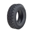 12x3.5 (300/70-6) Tire with IA-2884 Tread for ActiveCare Prowler 3310 & Prowler 3410 Mobility Scooters; close-up of the black tire showcasing diamond tread pattern.