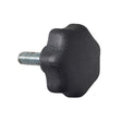 Shroud Knob for ActiveCare Medical and Drive Medical Mobility Scooters, featuring a black plastic knob with a screw, essential for maintaining your scooter's performance.