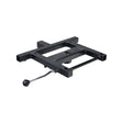 Seat Base Platform Assembly for ActiveCare / Drive Medical Spitfire Series Mobility Scooters, featuring a sturdy black metal frame with a lever and metal handle, designed for heavy-duty use.