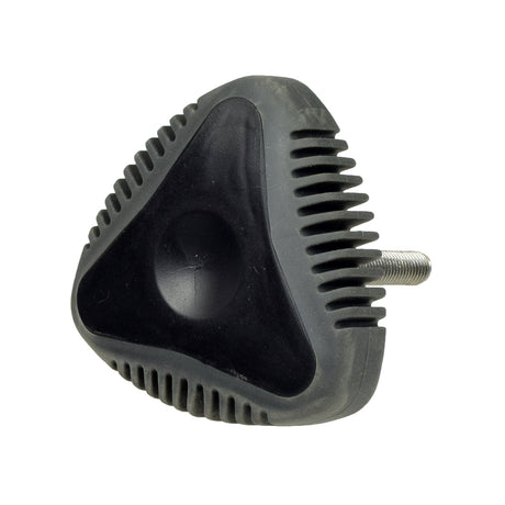 Tiller Adjustment Knob for the ActiveCare Pilot, Prowler, Spitfire, & Spitfire EX Series Scooters, featuring a three-sided design with a soft rubber exterior and a visible screw for easy adjustment.