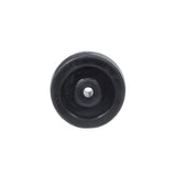 2 Anti-Tip Wheel for the ActiveCare Prowler 3310 & 3410, a black round object with a central hole, designed for added safety and stability on mobility scooters.