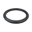 2.50-17 Moped Inner Tube for Honda Little Honda P50, PA50, & PC50, featuring blue lines and a straight valve stem, shown in close-up.