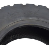 Kenda 130/90-10 Dual Sport Scooter Tire with K761 Tread, showcasing an aggressive tread pattern suitable for both on and off-road use, highlighted in a detailed close-up view.