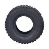 145/70-6 Front Tire with Knobby Tread for Manco Dingo Go-Karts, featuring a durable black rubber tread designed for off-road applications, suitable for various go-karts and mini bikes.