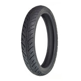 Shinko 80/80-16 Scooter Tire with SR714 Tread, showcasing a distinct tread pattern, ideal for front wheels on big-wheel scooters like Aprilia Scarabeo 50 and Kymco People 50.