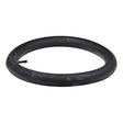 Inner Tube with a Straight Valve Stem for ATVs & Dirt Bikes, featuring a black rubber ring design, suitable for various rim sizes, shown on a plain background.