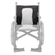 AEROFLY-07-18 / AEROFLY-07-20 back upholstery shown in color on the Drive Medical AeroFly Ultra-Lite Wheelchair, rest of the wheelchair greyed out