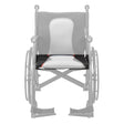 AEROFLY-24-18 / AEROFLY-24-20 seat upholstery shown in color on the Drive Medical AeroFly Ultra-Lite Wheelchair, rest of the wheelchair greyed out