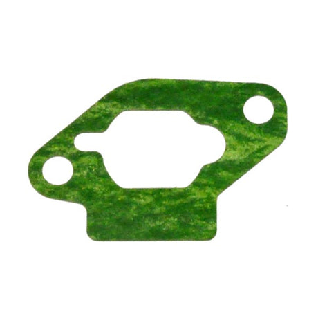 Air Cleaner Gasket for the Baja Doodle Bug (DB30) recreational scooter, featuring a circular white center within a green rectangular piece designed to fit the air cleaner assembly.