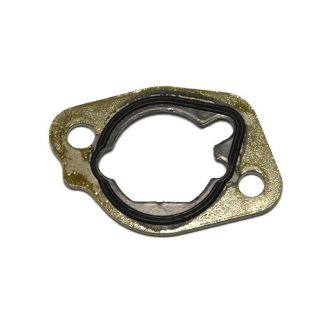 Air Cleaner Gasket for the Baja Mini Bike (MB200) shown as a small metal ring with a central hole, essential for the bike's air cleaner.