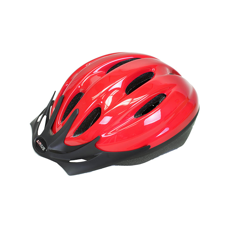 V10 Bike & Scooter Helmet featuring a sleek design with ample coverage, adjustable straps, and ventilation holes, ideal for both biking and scootering.