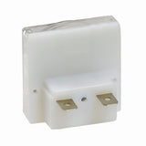 Ammeter for the Pride Legend XL (SC3450), a white plastic electrical device with a square metal object and hole, designed to monitor battery charge levels.