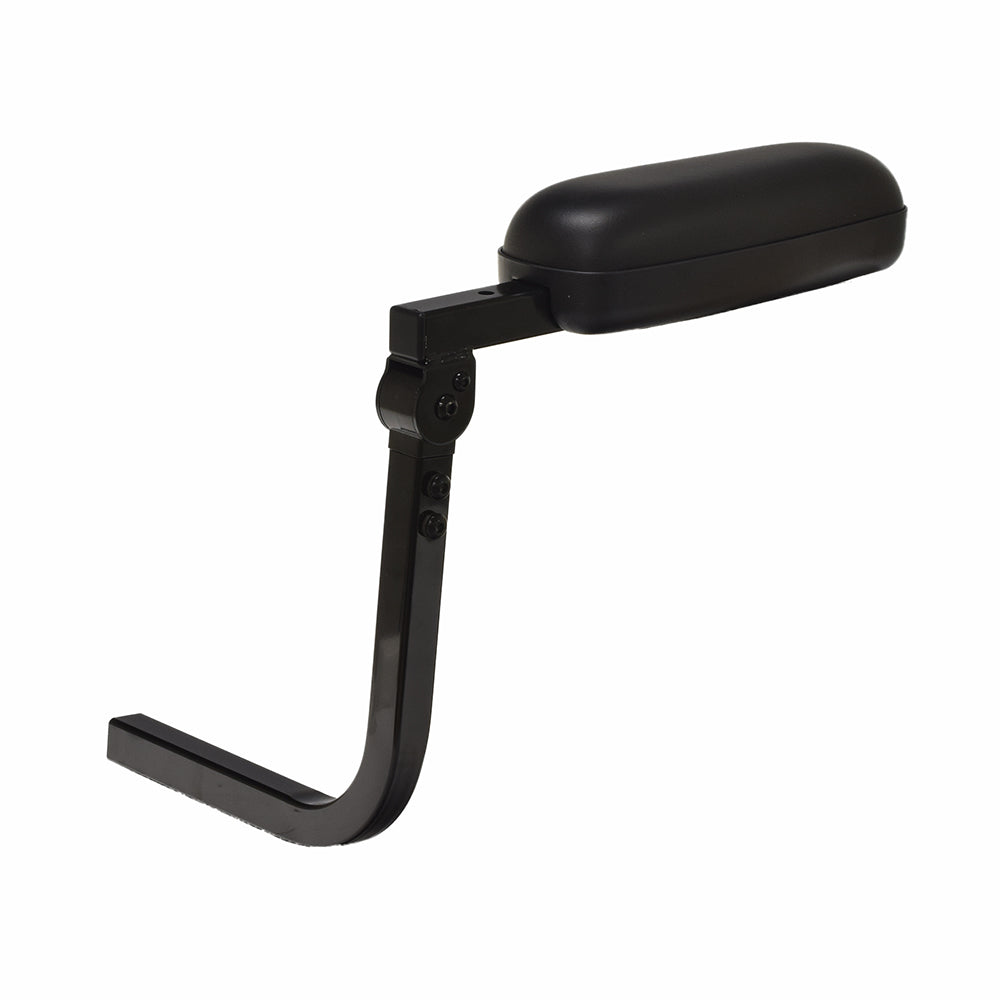 Right Armrest Assembly with Pad for the Golden Companion I GC221 and GC321, featuring a sleek design and durable construction, essential for enhancing comfort and support on your mobility scooter.