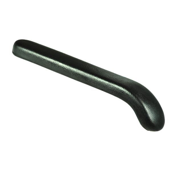 Armrest Pad for ActiveCare/Drive Medical Spitfire Series Scooters, shown as a black plastic replacement armrest pad designed for easy mounting on either side of the scooter.