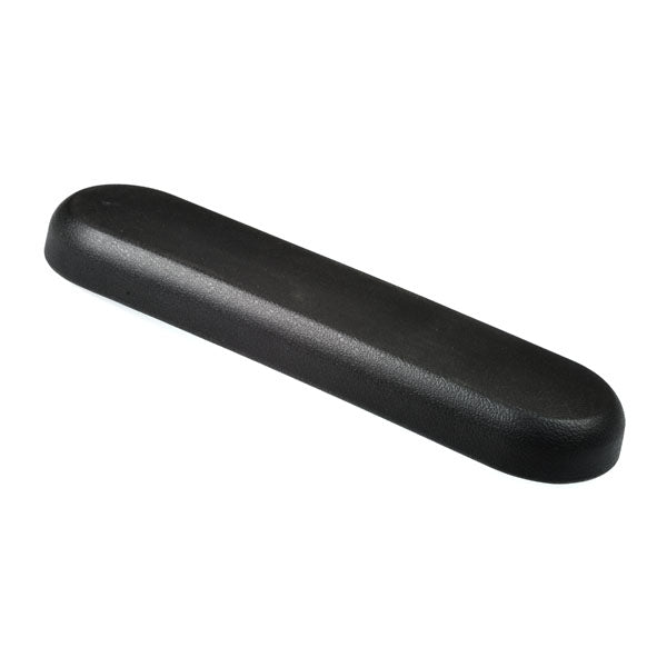 Armrest Pad for the ActiveCare Wildcat and Wildcat 450, shown as a black rectangular object, essential for replacing worn-out or damaged power chair armrests.