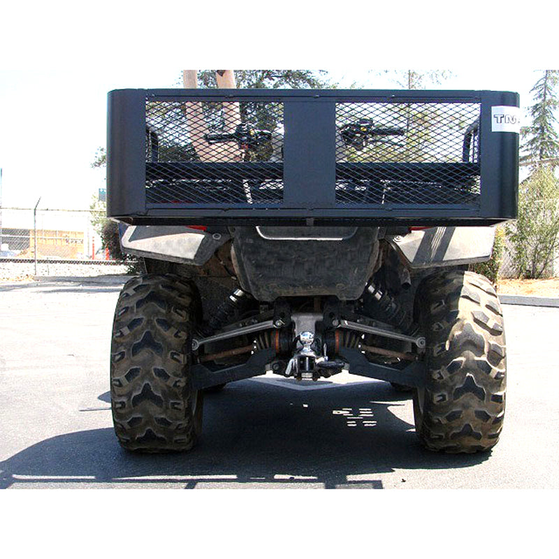 Atv Rear Cargo Rack ATV Rear Storage Accessory Cargo Rack with Drop Down Basket – Monster ...