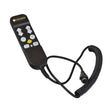 AutoDrive Hand Control for Golden Maxi Comfort Lift Chairs (ZKAD-1) featuring a black remote with white buttons and an attached cord.