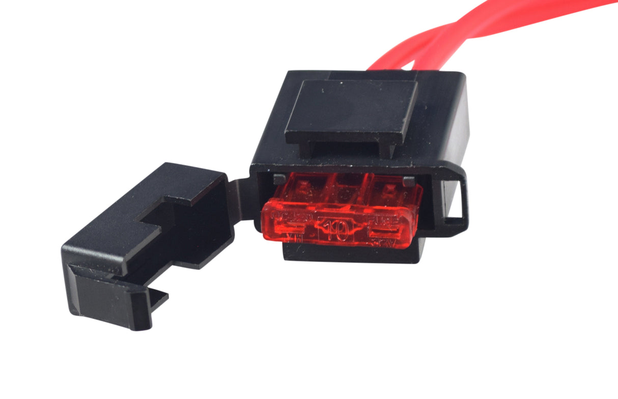 6 Volt 7 Ah Battery for Kid Trax Ride-On Toys, showing a close-up of the battery with attached red and black electrical connector, ensuring safe, maintenance-free use.