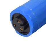 36 Volt Lithium Battery Pack for the GOTRAX GXL V2 Electric Scooter, featuring a blue tube with a black and gold connector, designed for efficient energy use and quick recharging.