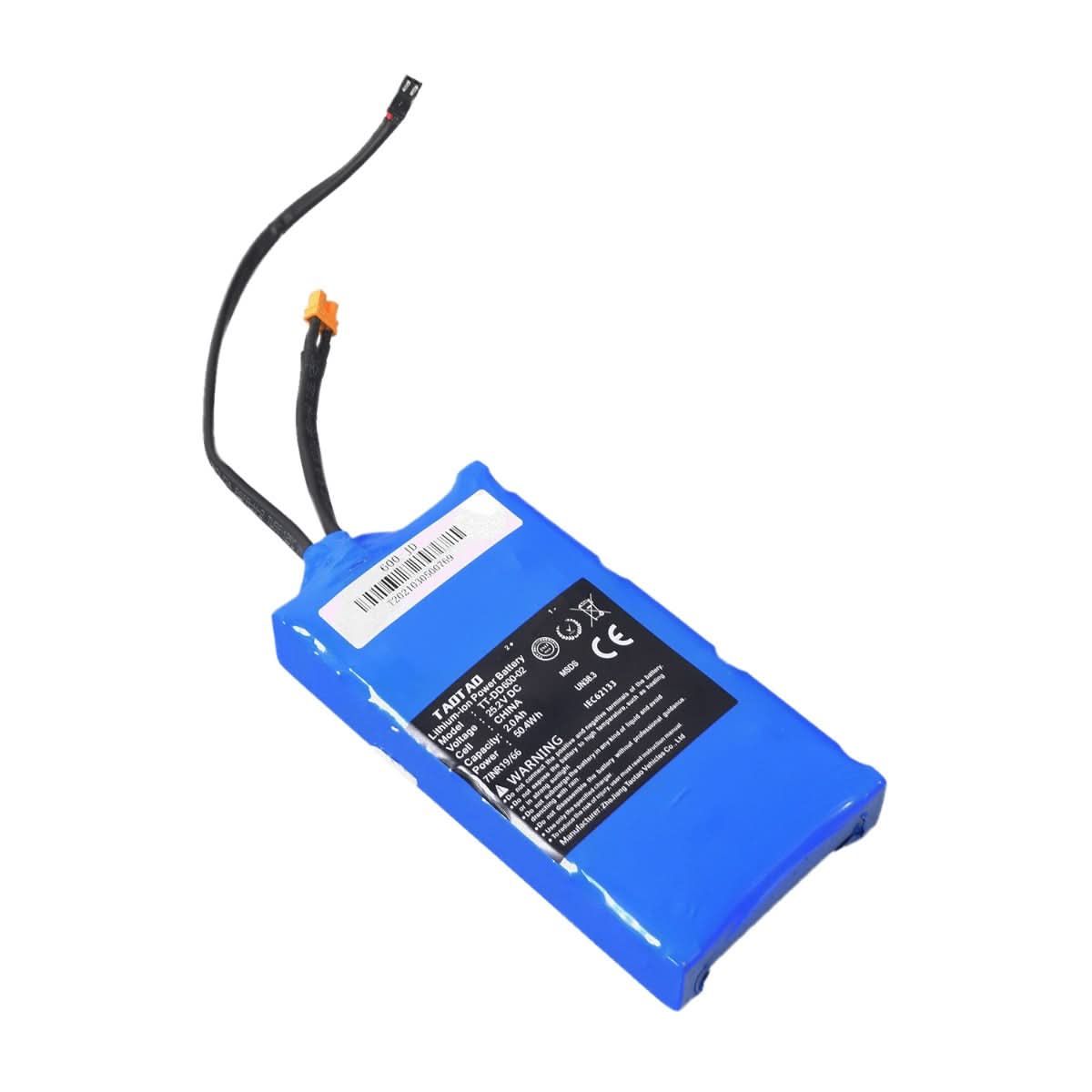 Jetech 25.2V Li-Ion Battery For Gotrax Hoverboards – 2Ah Two-Cable Version