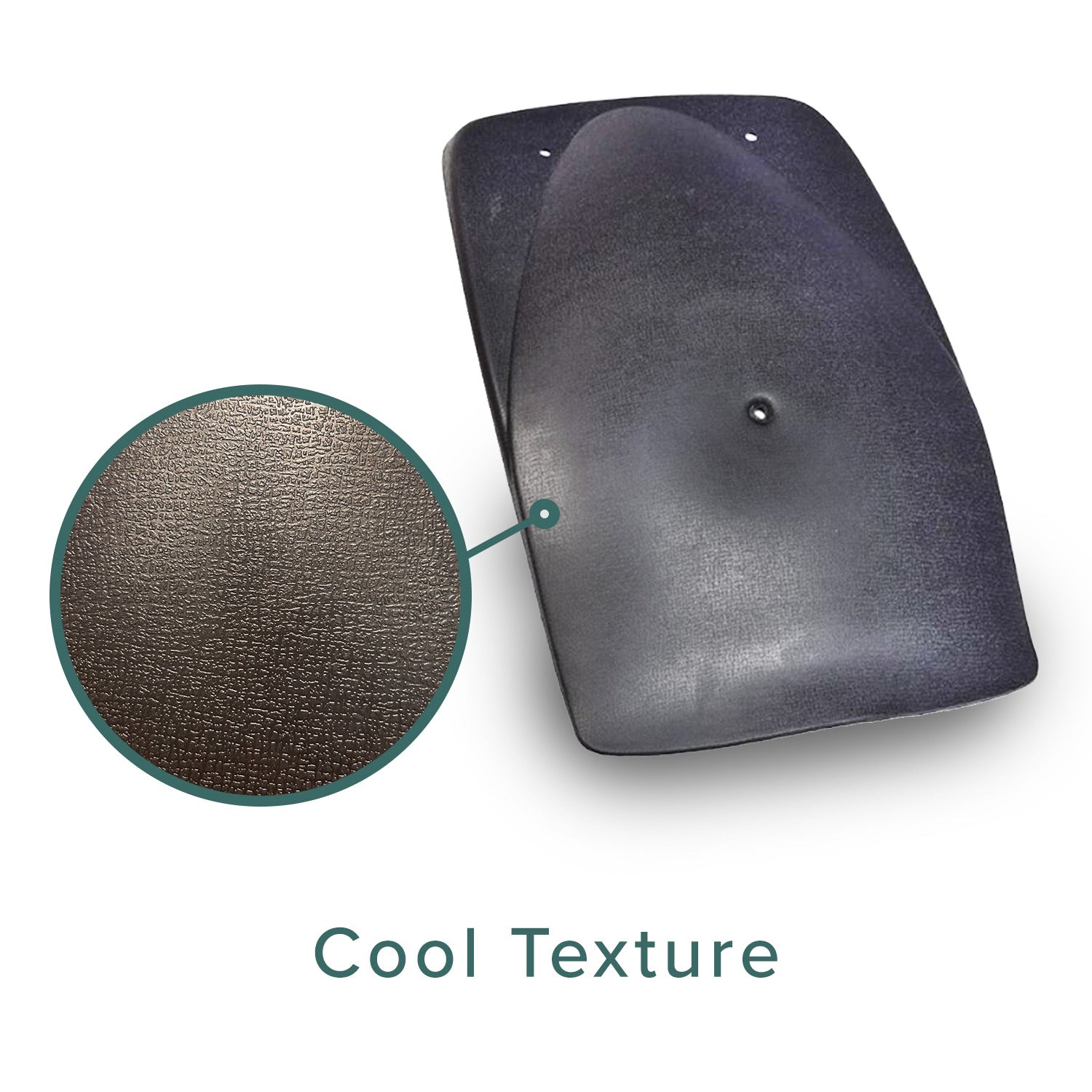 Rear Fender Set for 150cc - 250cc Go-Karts (Set of 2), featuring black plastic panels with circular holes in the middle, designed to prevent mud splatter on Chinese-made go-karts and dune buggies.