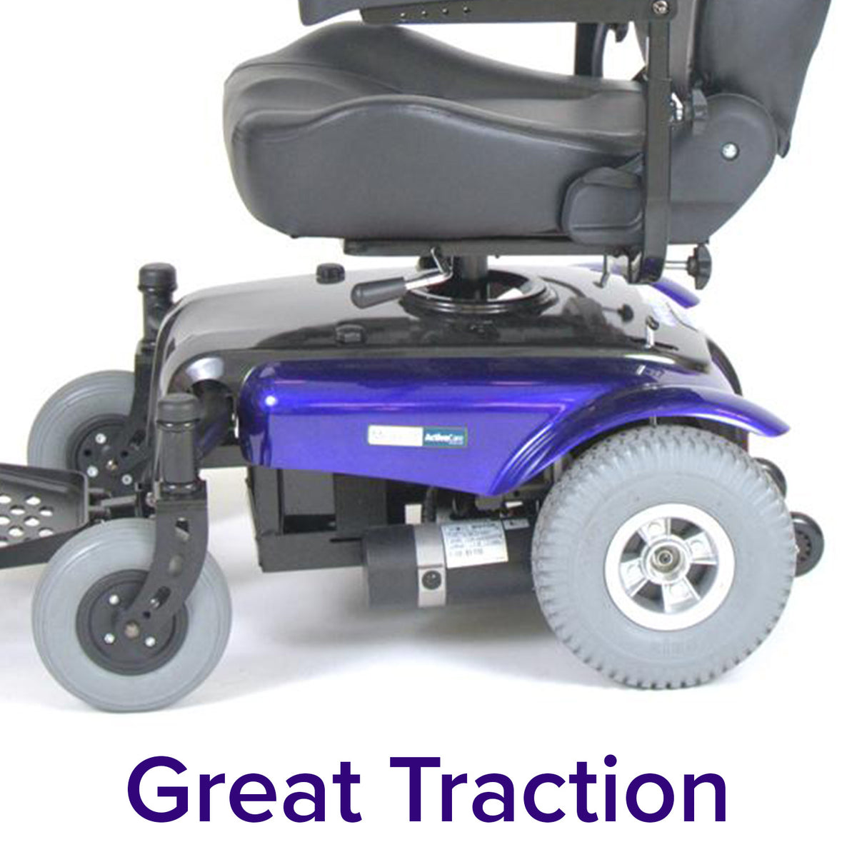 10x3 (3.00-4, 260x85) Pneumatic Mobility Tire with C248 Powertrax Tread, designed for mobility scooters and power chairs, offering enhanced traction and smoother rides.