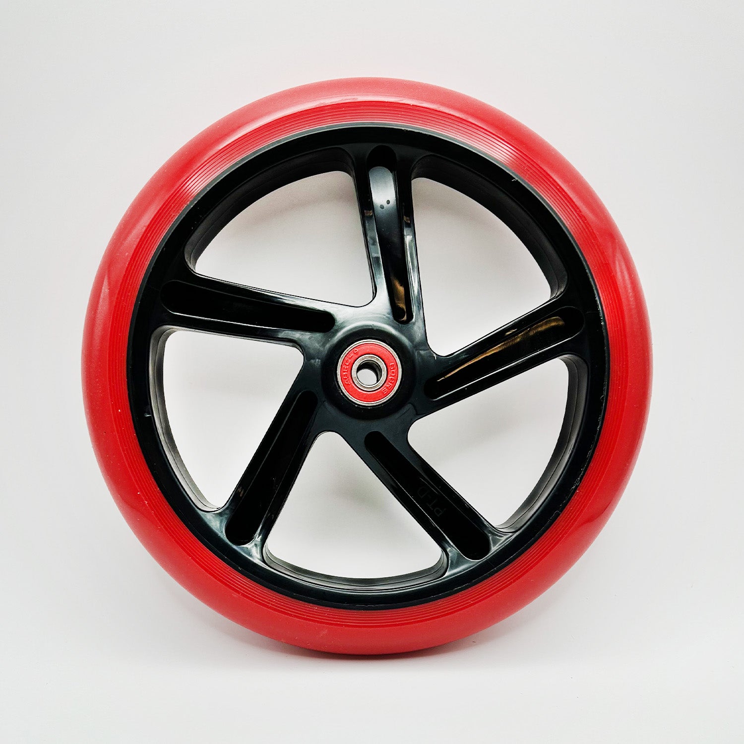 200 mm Wheel for the Razor A5 Lux & Carbon Lux Kick Scooter, featuring a sleek design with a black rim and durable construction, ideal for a smooth and stylish ride.