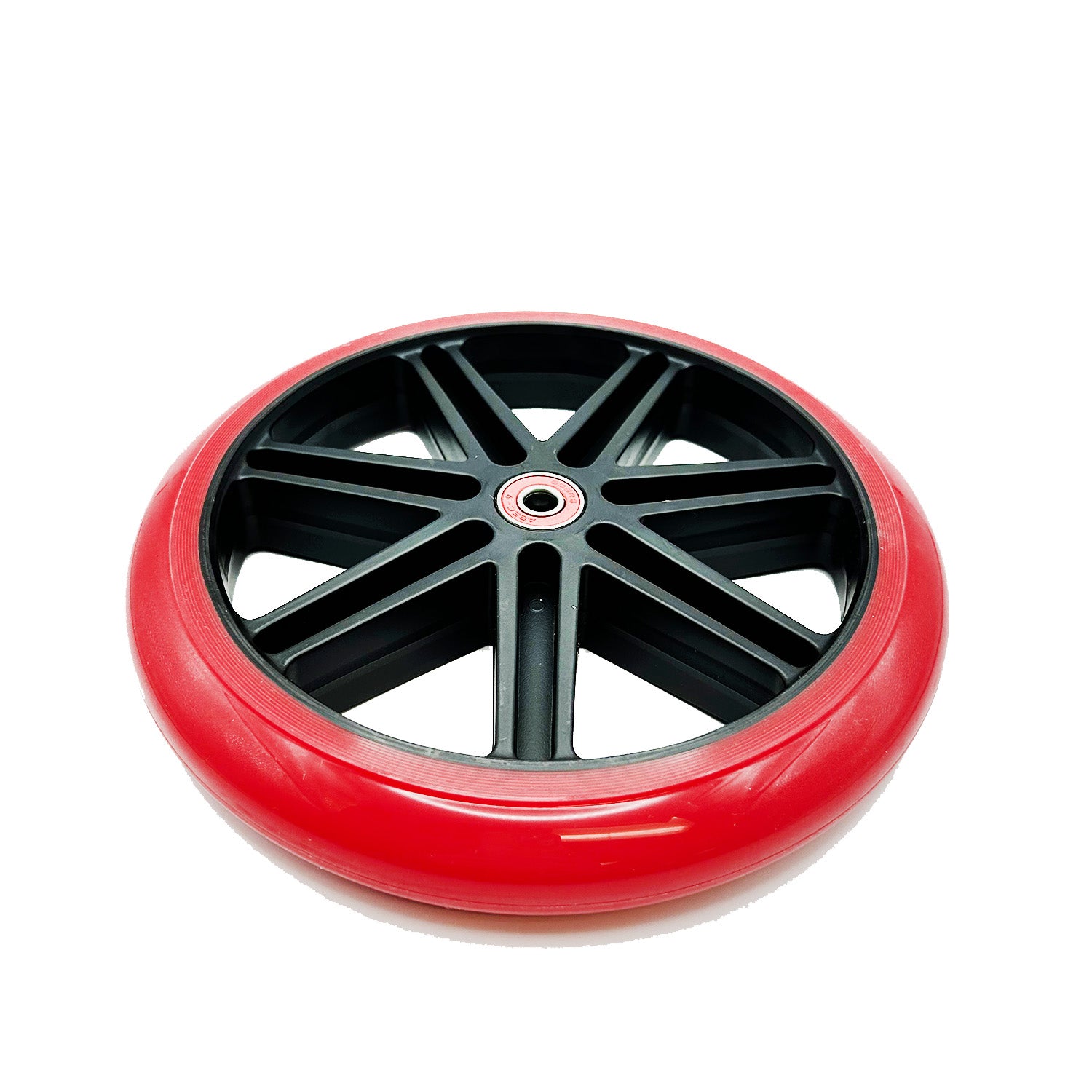 200 mm Wheel for the Razor A5 Lux & Carbon Lux Kick Scooter, featuring a bold design with a prominent rim detail.