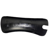 Plastic Rear Fender for the Baja MB165 & MB200 (Blemished) - Black object with holes, showing minor scuffs and scratches, designed for easy installation on the Baja Mini Bike MB200.