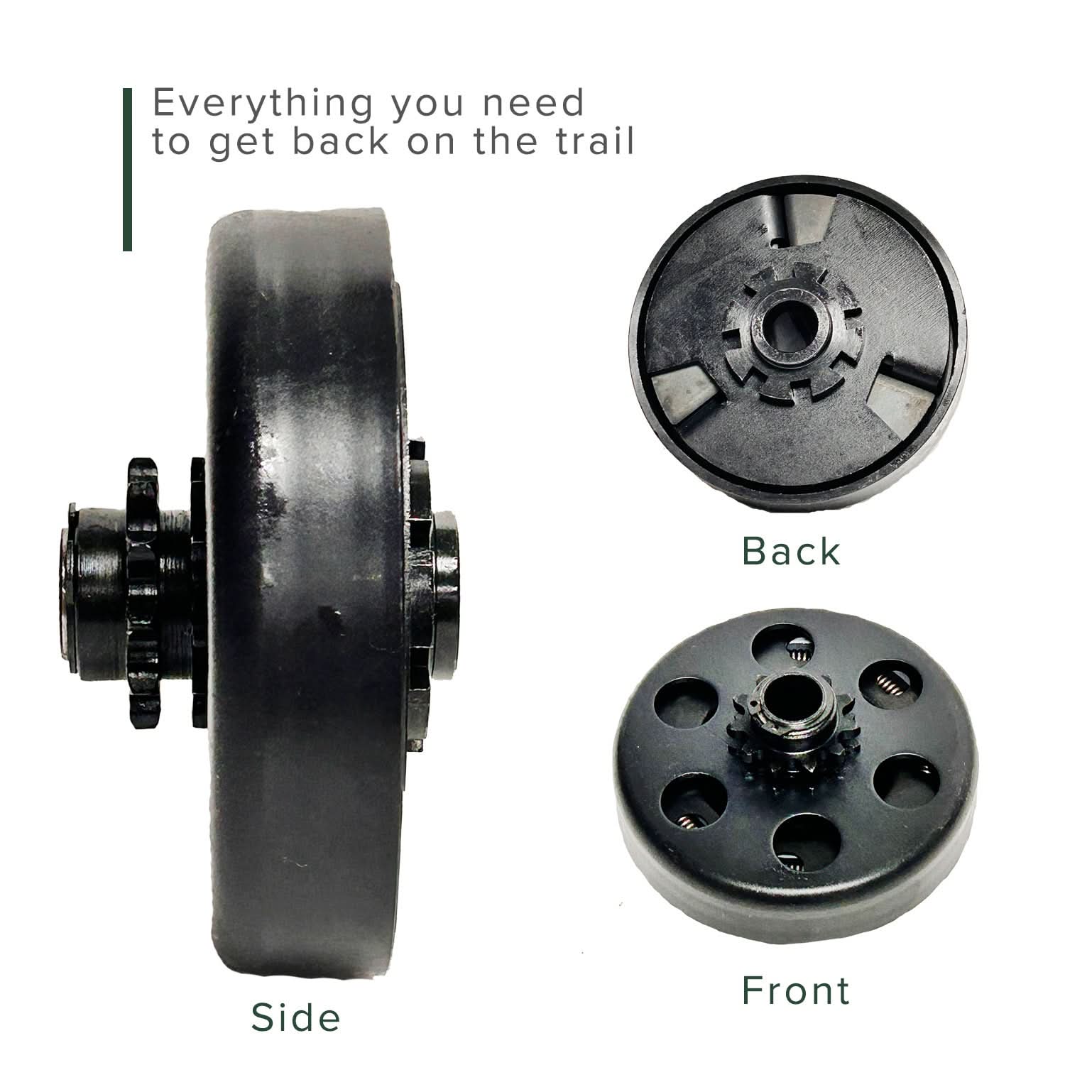 Clutch Assembly with 5/8