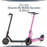 8-1/2x 2 Solid Tire for the Xiaomi Mi M365 electric scooter, showing a close-up of the durable, puncture-proof solid rubber tire designed for long-lasting performance.