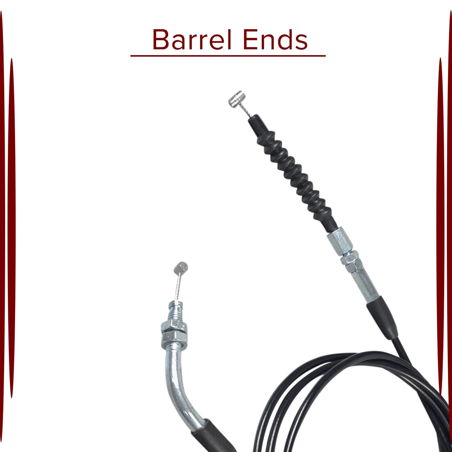 EMPI 10 Foot Heavy Duty Throttle Cable - Universal Push Pull For VW Sand Rail, Dune Buggy & Off-Road Vehicles