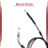 73 Throttle Cable for 150cc - 250cc Go-Karts & Dune Buggies, featuring a black cable with a metal end, compatible with various Chinese-made go-kart brands.