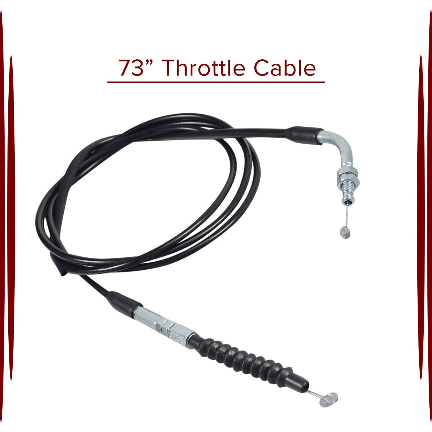 Câble D'Accélérateur 960mm GOOFIT Pour 125cc 150cc 200cc 250cc ATV Quad Dirt Bike