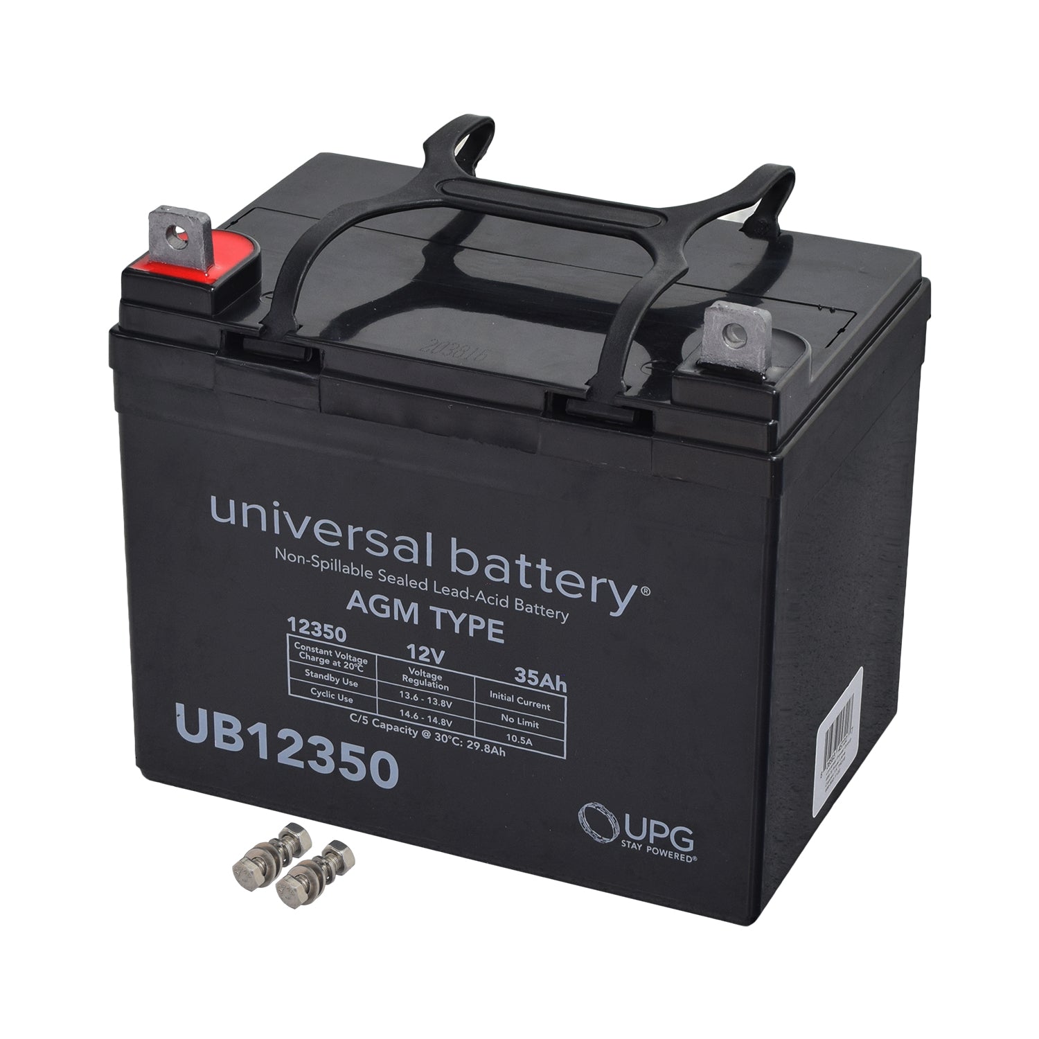 Golden Technologies Battery - 12 Volt U1 (35 Ah) AGM Scooter Battery