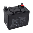 24 Volt U1 Battery Pack for the Pride Boxster (PMV520) featuring a black battery with a black handle, designed for mobility scooters or power chairs, offering either AGM or gel options.