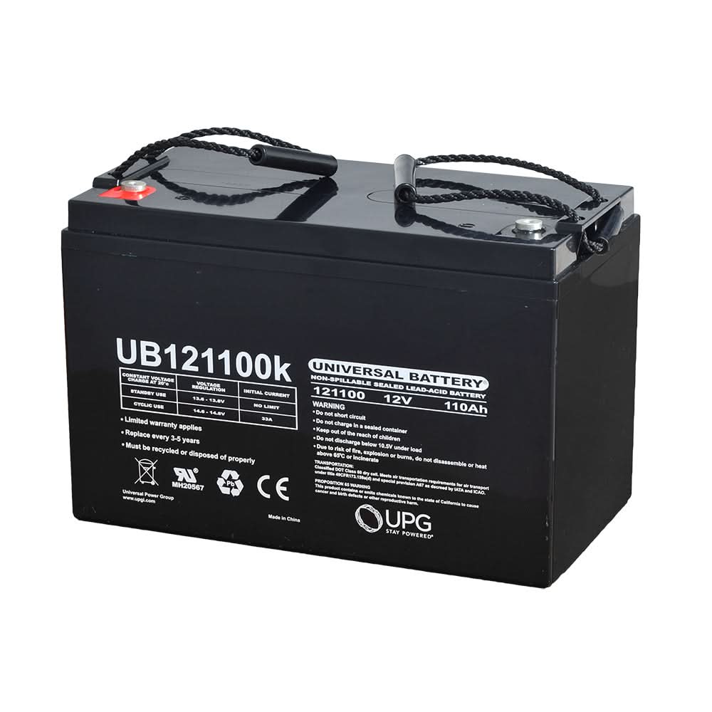 Ub121100 Group 30 (110 Ah) 12 Volt UB121100 Deep Cycle AGM Boat, Marine, Power ...