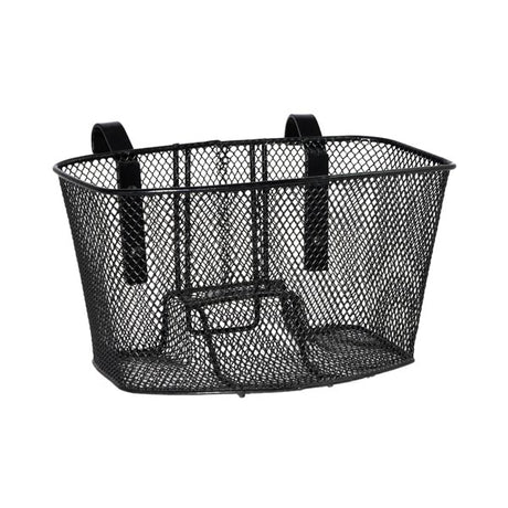 Lower Basket for the Amigo Travel Mate, a black mesh storage basket with two handles, designed to fit securely and provide ample space for carrying essentials.