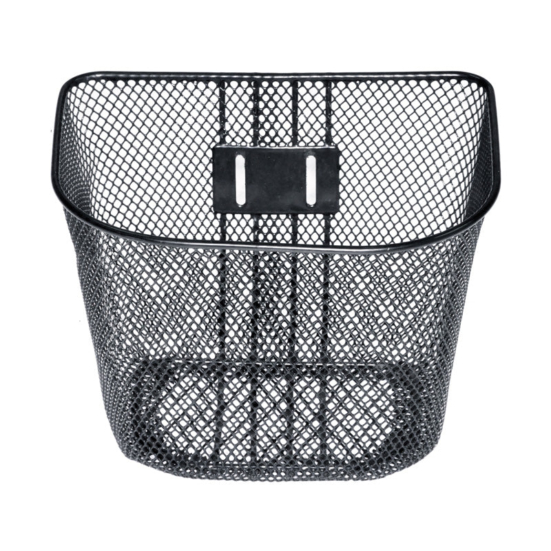 Basket for the Merits Pioneer 5 (S534/S53431) Mobility Scooter, showcasing a sturdy black storage basket with a handle, ideal for carrying personal items while using the scooter.