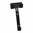 Basket Mounting Bracket for Shoprider Mobility Scooters, featuring a black metal bar with holes, designed to securely attach baskets to various Shoprider scooter models, enhancing convenience and storage.