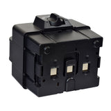 Battery Box Assembly for the Drive Phoenix HD3 & HD4 (Blemished), featuring a black box with buttons and a plastic knob, designed for reliable replacement and easy disassembly of scooters.