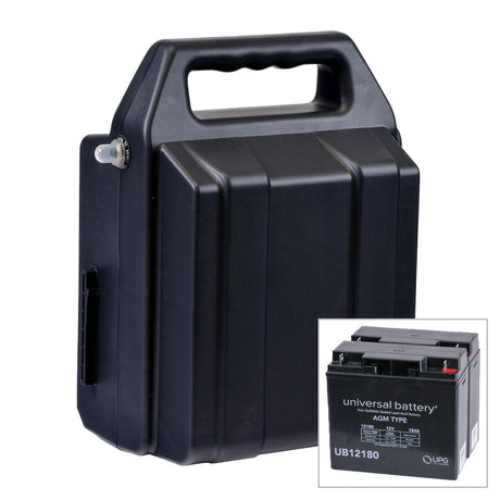 SE05E604/ESAX12006 - Battery Box Assembly for the Golden Technologies LiteRider (GL110/GL140) & LiteRider PTC (GP160/GP162)
