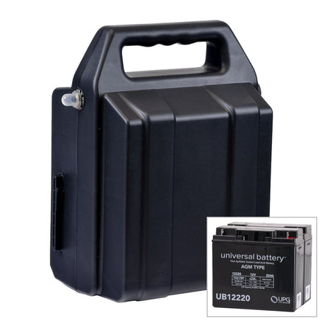 SE05E604/ESAX12006 - Battery Box Assembly for the Golden Technologies LiteRider (GL110/GL140) & LiteRider PTC (GP160/GP162)