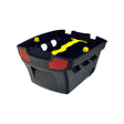 Battery Tray Assembly for the Pride TSS 300, Jazzy Select 6, and Jazzy Select Elite; a sturdy plastic container designed to securely hold power chair batteries.