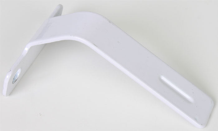 Bicycle Computer Mount by Sunlite, a white plastic tool displayed on a white surface, designed for easy attachment to bikes or scooters, enhancing your ride with practical functionality.